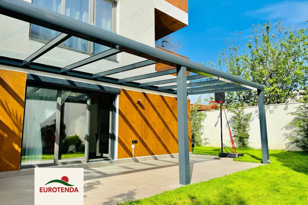 acoperis terasa model Glass Roof
