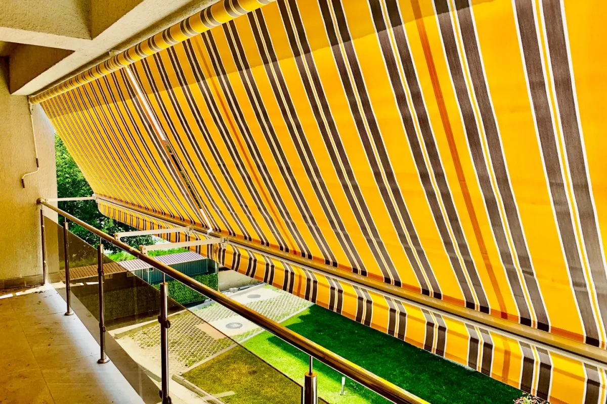 copertina retractabila balcon