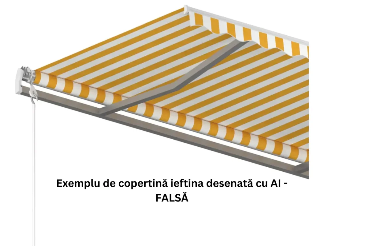 exemplu copertina desenata cu ai - produs ireal fizic
