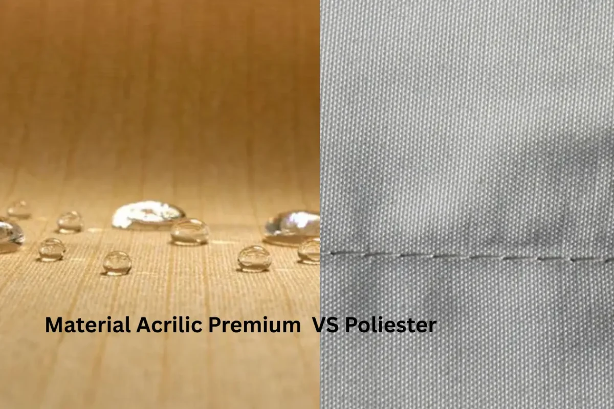 material acrilic vs poliester