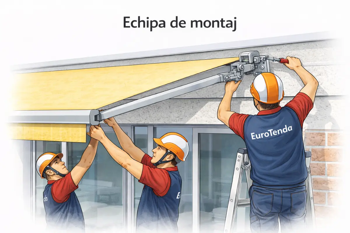 echipa de montaj